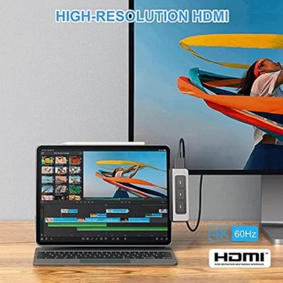 Hyper HyperDrive Media 6-in-1 USB-C Hub for iPad Pro/Air Hyper HyperDrive Media 6-in-1 USB-C Hub for iPad Pro/Air