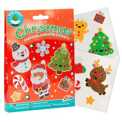 Creative Craft Group Xmas diamond painting stickers, 12st.
