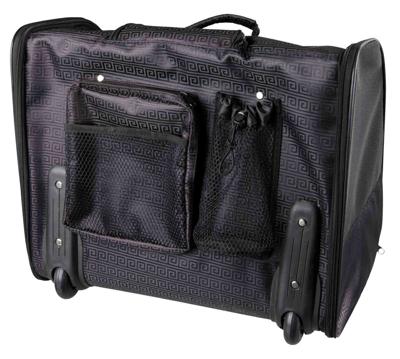 Trixie reismand trolley elegance zwart 45x31x41 cm