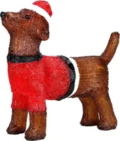 Kerstverlichting Hond Acryl 40 LED 35cm - thumbnail