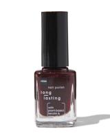 HEMA Long Lasting Nagellak 222 Nightwatch (donkerbruin) - thumbnail