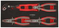 Modulo - KS TOOLS - 714.0158 - Set di utensili a 3 cassetti - Per carrello - 158 pezzi - thumbnail