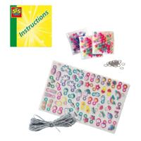 SES puffy glitter sticker armbanden - thumbnail