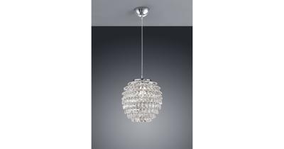 Trio Moderne HanglampPetty met kristal 35cm - R30451906
