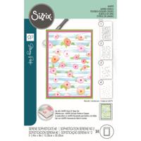 Sizzix • stencil serene sophisticate nr.2 4pcs - thumbnail