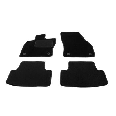 Automatten op maat - zwart stof - Seat Ateca vanaf 2016- Automatten op maat - zwart stof - Seat Ateca vanaf 2016-