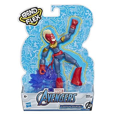Hasbro Flexibel actiefiguur avengers - captain marvel