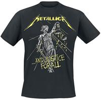 Metallica T-Shirt And Justice For All Tracks Black Size XL - thumbnail