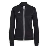 adidas Entrada 22 Trainingsjack Dames Zwart Wit - thumbnail
