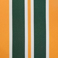 VidaXL Zonnescherm vervangingen groen en geel 1000 x 160 cm - thumbnail