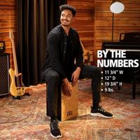 Meinl PWCP100MB Woodcraft Pickup cajon Makah Burl - thumbnail