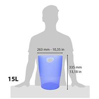 Exacompta papiermand Iderama ijsblauw - thumbnail