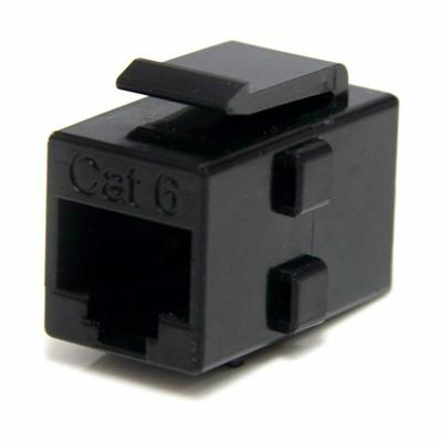 Connector RJ45 Startech C6KEYCOUPLER Zwart
