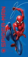Spiderman strandlaken shooting a web 70 x 140 cm katoen - thumbnail