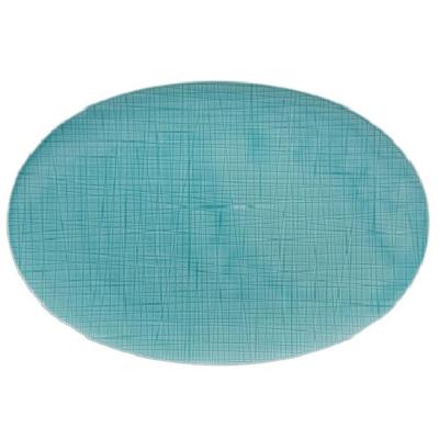 ROSENTHAL - Mesh Aqua - Bord ovaal 38cm