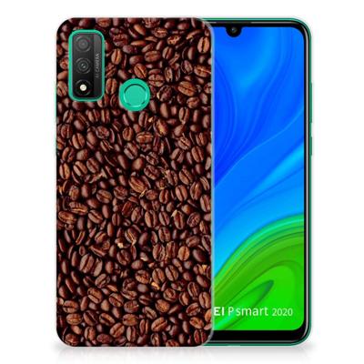 Huawei P Smart 2020 | Siliconen Case | Koffiebonen