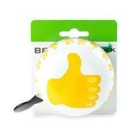 Widek ding dong bel groot duim emoticons op kaart - thumbnail