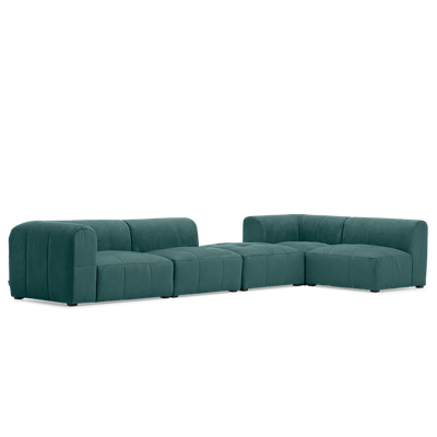 Modulaire Bank Honolulu Blauw Stof