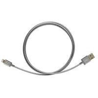 PNY Metallic Lightning to USB Charge and Sync Cable - Space Grey - thumbnail