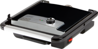 Domo multifunctionele contactgrill, inox, zwart - thumbnail