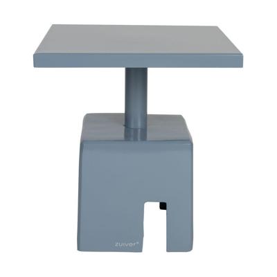 Zuiver Bijzettafel 'Chubby' 40 x 40cm, kleur Blauw Zuiver Bijzettafel 'Chubby' 40 x 40cm, kleur Blauw