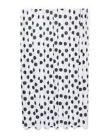 HEMA Douchegordijn 180x200cm stippen zwart (wit/zwart) - thumbnail