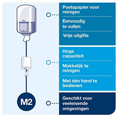 Tork M-Box dispenser centerfeed - Elevation M2 - wit - 559000 - thumbnail