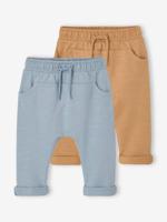Set van 2 fleece broeken BASICS baby taupe - thumbnail