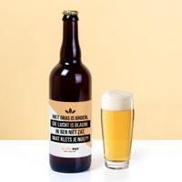 Bierfles (750ml) Het gras is groen - thumbnail