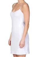 J&C gladde onderjurk spaghetti bandjes - Wit, zwart, huidskleur - Verstelbare bandjes - thumbnail