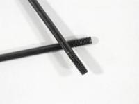 Threaded shaft m4 x 70mm (black/2pcs) - thumbnail