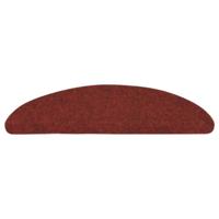 VidaXL Trapmatten zelfklevend 15 st 56x17x3 cm rood - thumbnail