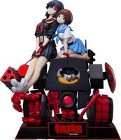 Kill la Kill Statue 1/7 PVC Statue Ryuko Matoi & Mako Mankanshoku 27 cm - thumbnail