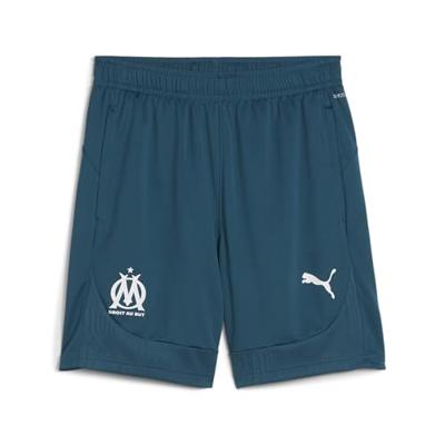 PUMA Olympique Marseille Trainingsbroekje 2024-2025 Blauw Wit