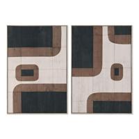 Schilderij Home ESPRIT Fluweel polyestyreen - thumbnail