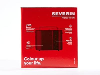 Severin AT2217 Broodrooster Rood - thumbnail