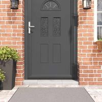 VidaXL Zelfklevende deurborstels 6 pcs zwart 100 cm aluminium legering - thumbnail