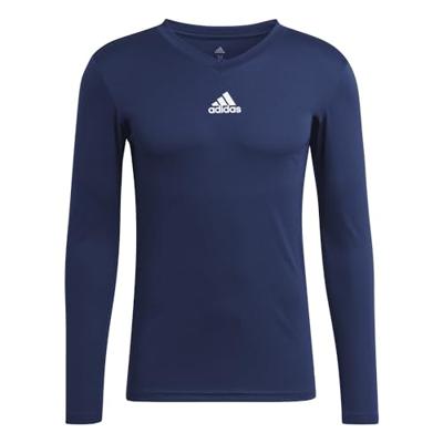 adidas Team Ondershirt Lange Mouwen Donkerblauw adidas Team Ondershirt Lange Mouwen Donkerblauw