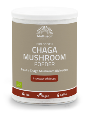 Mattisson Biologisch Chaga Mushroom Poeder