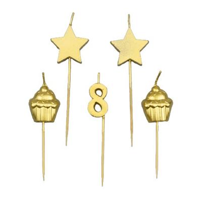 Paperdreams taartkaarsjes - 8 jaar