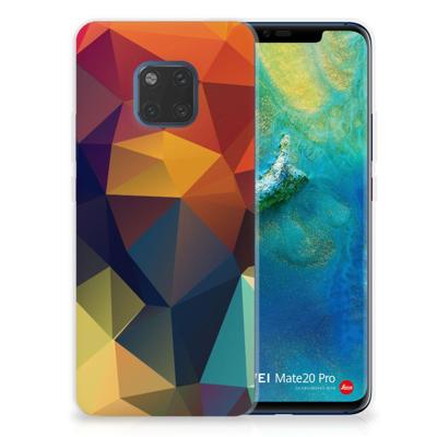 Huawei Mate 20 Pro | TPU Hoesje | Polygon Color
