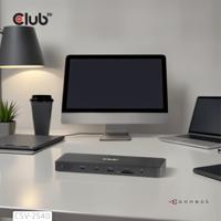 club3D CSV-2540 USB-C dockingstation Geïntegreerde kaartlezer, USB-C Power Delivery - thumbnail