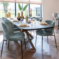 Richmond Eettafel 'Hayley' Eiken, 280 x 110cm - thumbnail