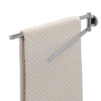 Tiger Noon Handdoekenrek 2 Arming Chroom 8x5x45 cm - thumbnail