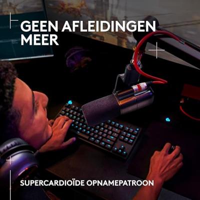 Logitech G Yeti Studio Wit Microfoon voor studio's