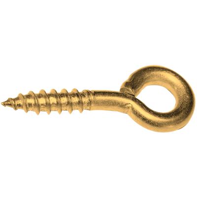 pgb-Europe PGB-FASTENERS | Schroefoog Ø 4,00x30 Messing 0000SOMS0040000303