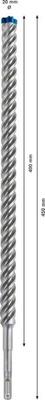 Bosch Accessories EXPERT SDS plus-7X 2608900143 Wolfraamcarbide Hamerboor 1 stuks 20 mm Gezamenlijke lengte 450 mm SDS-Plus 1 stuk(s) Bosch Accessories EXPERT SDS plus-7X 2608900143 Wolfraamcarbide Hamerboor 1 stuks 20 mm Gezamenlijke lengte 450 mm SDS-Plus 1 stuk(s)