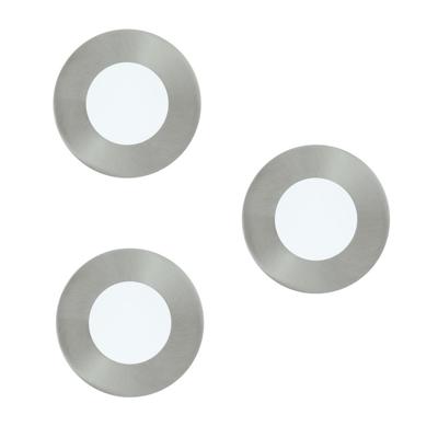 Eglo Set van 3 inbouwspotsFueva 1 nikkel - 33084