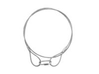 EUROLITE Steel Rope (SC) 900x3mm silver - thumbnail