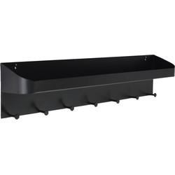 LOFT42 Lucia Kapstok - Zwart - Metaal - 7 haken